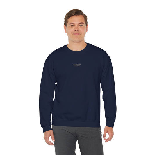 Mens Regular Sweatshirt Navy - Verrocino