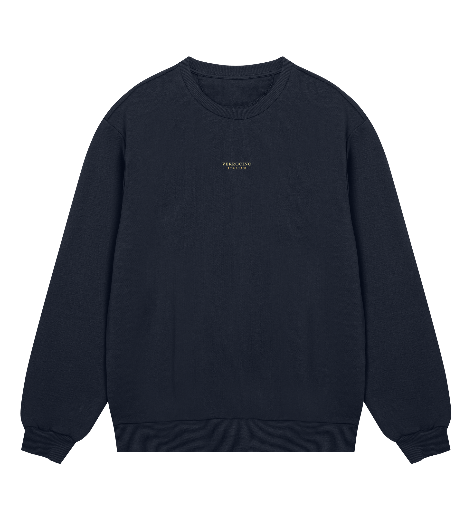 Mens Regular Sweatshirt Navy - Verrocino